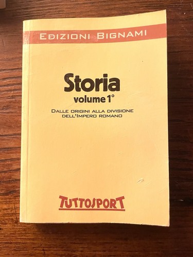 Storia italiana vol - storia,