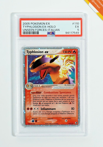 Pokemon psa typhlosion - psa, ex