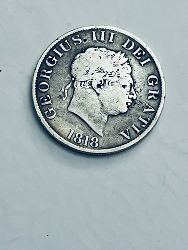 Moneta mezza corona 1818