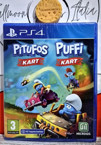 Puffi kart ps4 playstation - puffi,