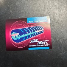 Jb101d Star Trek The Next Generation 1992 #104 Uss Enterprise Warp Drive NACELLE