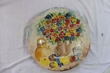 Michele Cascella, Composizione con vaso, diametro 52 cm, es. PA, Rossicone