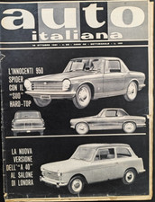 AUTO ITALIANA 26/1961 MOTORI