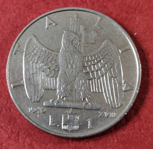 Italia 1940 bella moneta - 1940, 1