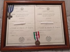 Quadro 2 decorazioni di guerra