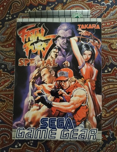 Fatal fury special sega - fury,