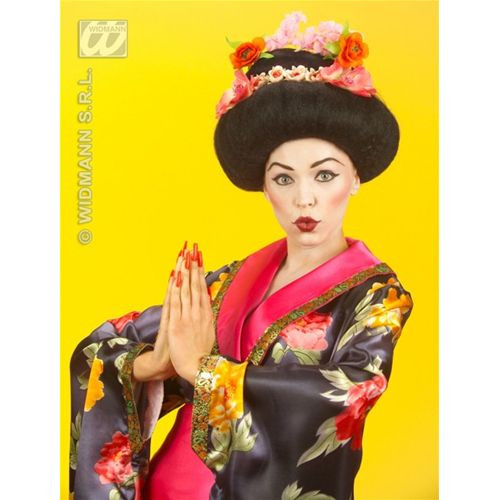 Parrucca giapponese geisha con - parrucca,