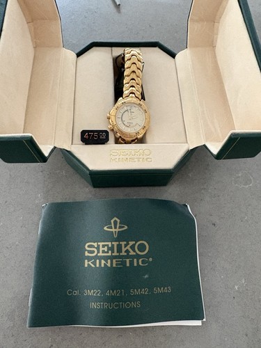Seiko kinetic bracciale - bracciale, donna