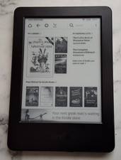 Amazon Kindle Lettore di EBook WP63GW Wi-Fi, Nero