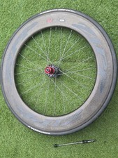 Cerchio ruota posteriore Zipp 808 tubeless carbonio freno bici da strada