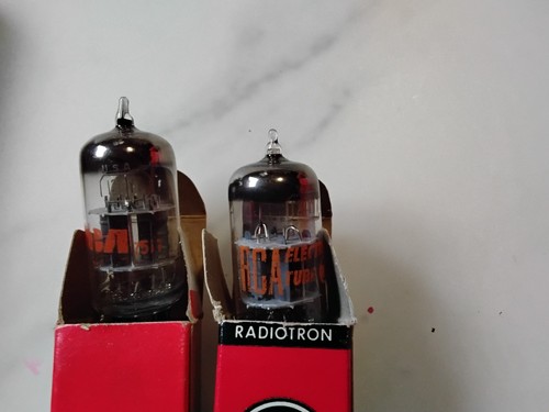 Rca 12ay7 6072 tubo shindo - 2x,