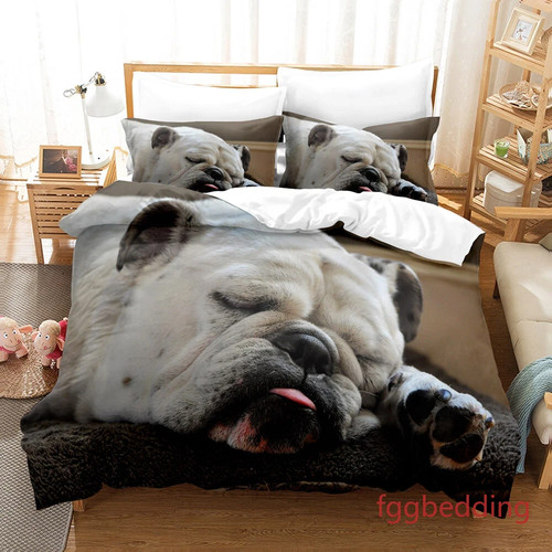 Regalo letto bulldog cani - letto,