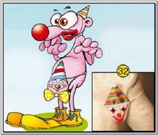 TANGA FANTASIA - CLOWN SCHERZO COMPLEANNO NUBILATO CELIBATO SEXY HOT