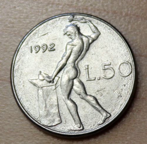 1992 italy lire - 50,