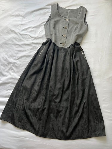 Abito dirndl vintage ricamato - vintage,