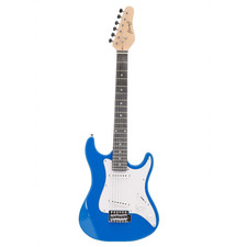 Chitarra Elettrica da 36'' tipo Stratocaster (Blu)