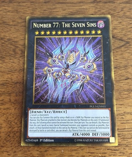 Yugioh pgl3 en011 numero - yugioh,