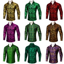 Camicie Uomo Eleganti Floreali