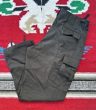 Ryno Gear Ripstop Utility Cargo Pants Black  Men’s Medium 34x42