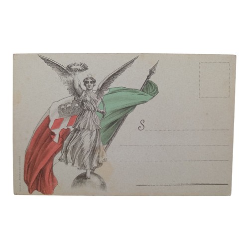 Antica cartolina militare - antica,