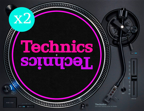 Technics tappetino per two - technics, dj