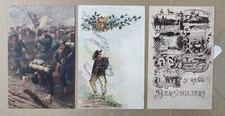 BERSAGLIERI-LOTTO 3 CARTOLINE-C73-175
