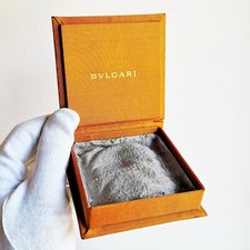scatola anello BVLGARI ring box case bzero orecchini pendant gemelli bulgari oro