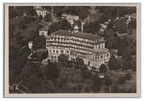 Kurhaus cademario foto aerea - cademario,