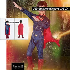 Superman Vestito Costume Carnevale Bambino Boy Cosplay Costumes Dress Up SUP002