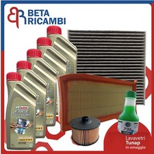Kit Tagliando Renault Clio IV Captur 1.2 1.3 TCe Lpg Dacia Duster 1. 0 5w30 Olio