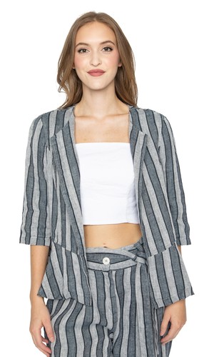 Giacca righe haris - haris, cotone