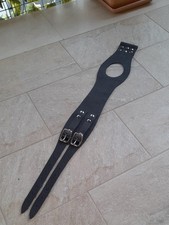 Cinghia Serbatoio In Cuoio  Per Ktm GS 125 250 360 Dal 1973 Al 1978 