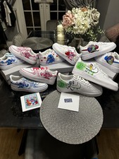 Nike Air Force 1 One dipinte a