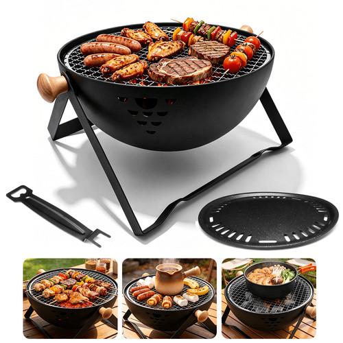 Barbecue carbone pollici - carbone, 12