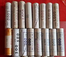 LOTTO 16 Rotolini 10 + 20 Lire