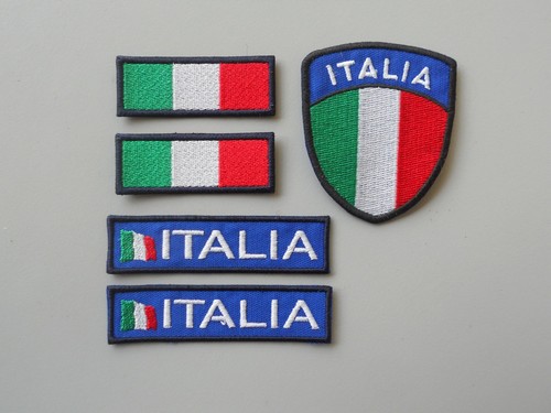 Patch italia bandierine - patch,