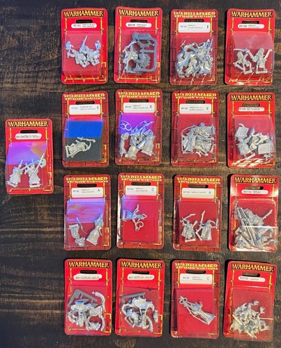 Warhammer dark elf blisters - elf,
