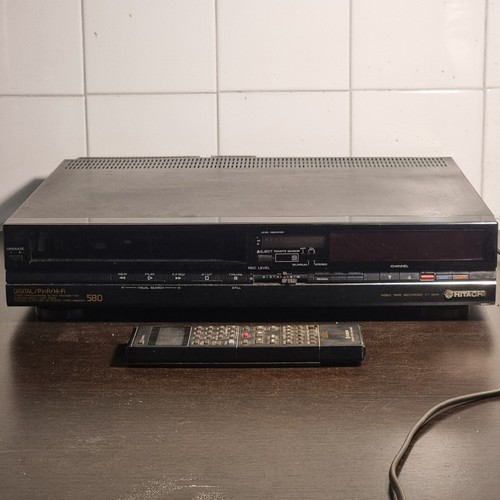 Hitachi 580e video cassette - hitachi, vt-580e