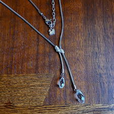 Swarovski Y Lariat Collana