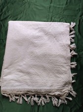 Antico Copriletto In Piquet Di