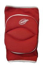 Effea Coppia Ginocchiere Volley Protezione con snodo e Foro posteriore Rosso