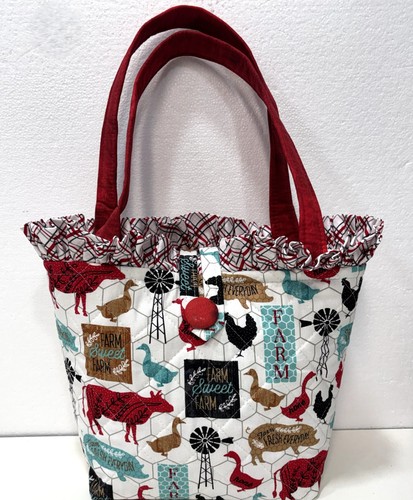 Nuova borsa tote fatta mano - a,