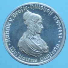 GERMANIA WESTFALIA 50 MARCHI 1923 NOTGELD ALLUMINIO COIN FDC E/A COLLEZIONE