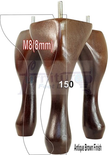 Gambe ricambio queen anne - di,