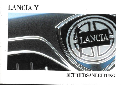 Lancia ypsilon manuale - manuale, uso