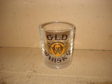 - BICCHIERE DI VETRO OLD WHISKY OW - VINTAGE ANNI 70 - 80
