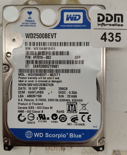 Pcb per wd2500bevt 60zct1 - wd, wd2500bevt-60zct1