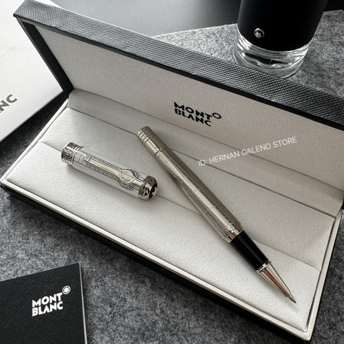 Montblanc penna roller argento - penna,