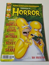 BART SIMPSON Presenta TREEHOUSE OF HORROR 7 Bongo Panini OTTIMO Simpsons Comics