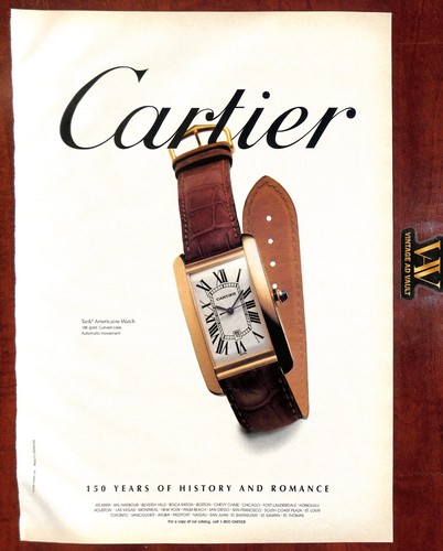 1997 cartier tank - tank, americaine